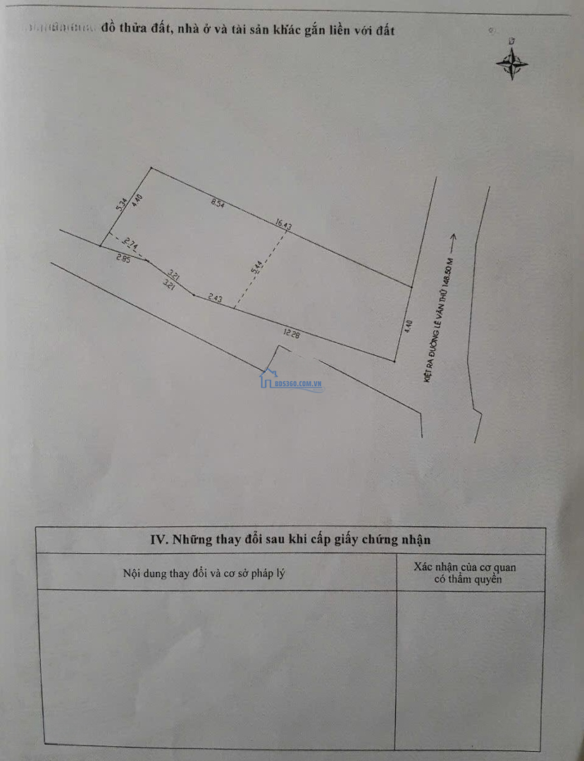 Mặt Tiền Lê Bôi 158M2 Kẹp Kiệt Sau Lưng Võ Nguyên Giáp Ngang 8,8M Giá Chỉ 14Tỷ