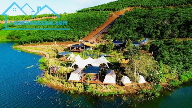 Bán đất hồ Daklong Thượng view hồ siêu đẹp.Diện tích 1100m2.Giá 880 triệu.Công chứng ngay
