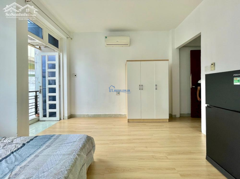 Trống lại căn hộ ban công 30m2 ngay Nơ Trang Long Bình Thạnh