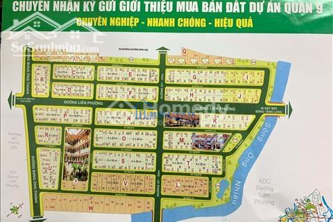 Cần bán lô đất mặt tiền Liên Phường DA Sở Văn Hóa Thông Tin, P.Phú Hữu- TP Thủ Đức, LH 0975147109