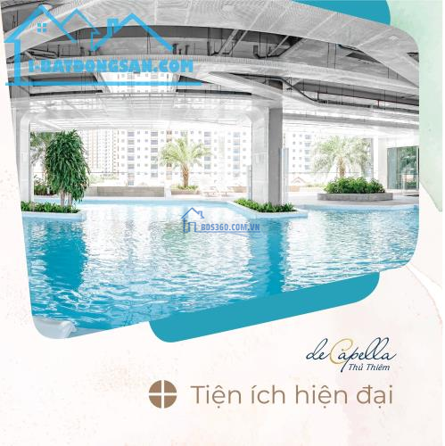 Bán căn 2PN/86m2 De Capella MT Lương Định Của Q2 Nhà mới - giá 5,054 tỷ bao hết