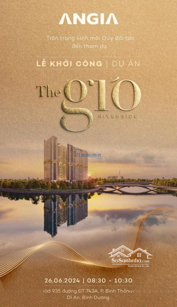 Mở Bán Căn Hộ Cao Cấp The Gió - An Gia Group, Dĩ An Bình Dương. Nhận Báo Giá & Chính Sách Mới Nhất