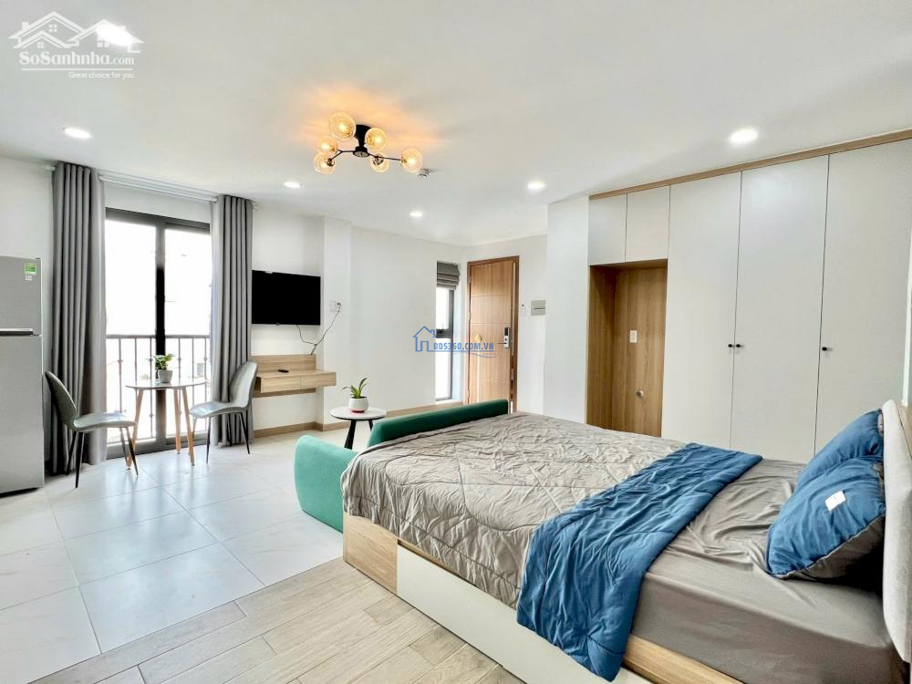 CĂN HỘ STUDIO BAN CÔNG FULL NỘI THẤT QUẬN 1