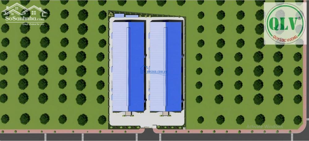 Cho thuê 23.040m2 nhà xưởng trong KCN Minh Hưng, Bình Phước với giá 2,5 USD/m2