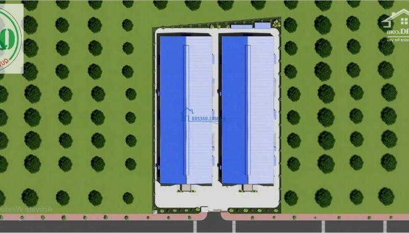 Cho thuê 23.040m2 nhà xưởng trong KCN Minh Hưng, Bình Phước với giá 2,5 USD/m2