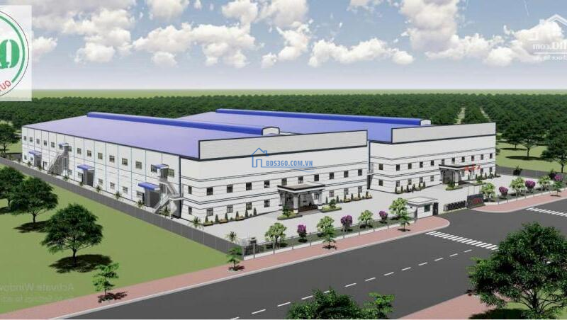 Cho thuê 23.040m2 nhà xưởng trong KCN Minh Hưng, Bình Phước với giá 2,5 USD/m2