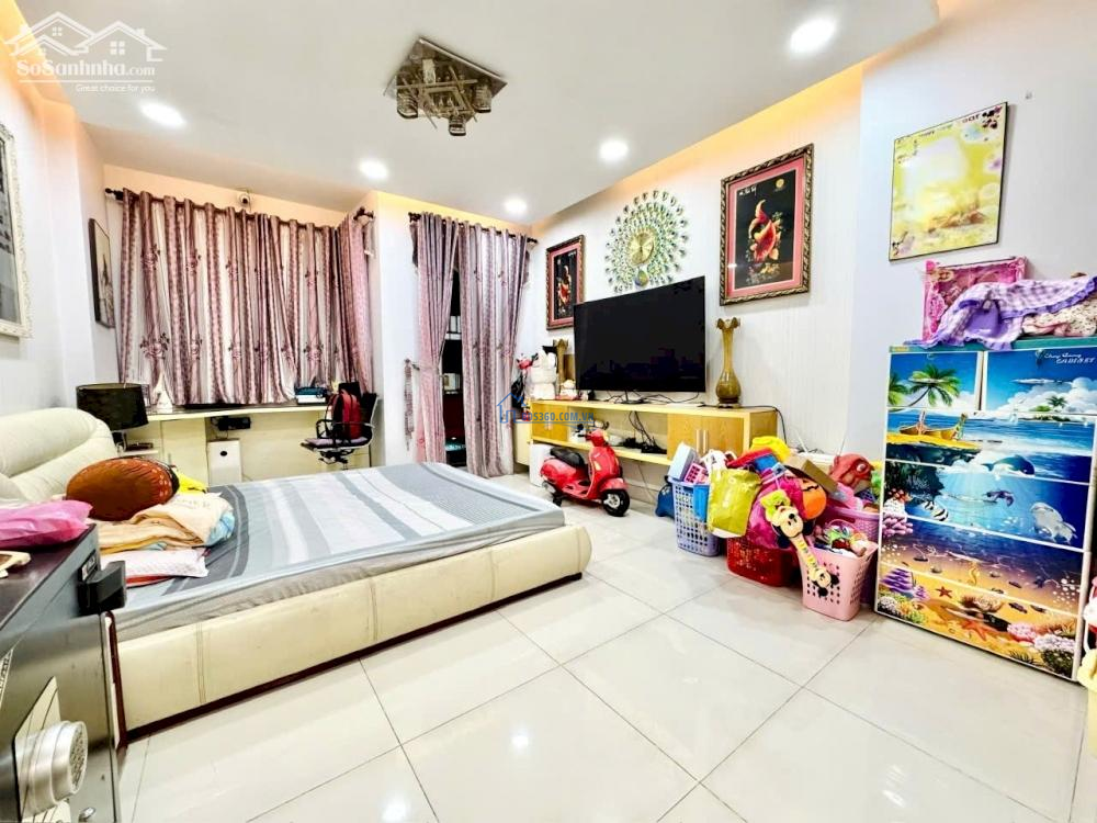 NHÀ HXT 8M TÂN PHÚ, VỊ TRÍ ĐẮC ĐỊA LŨY BÁN BÍCH, 80M2, 4TẦNG, 4PN, 5WC, 9,5 TỶ (SHR).