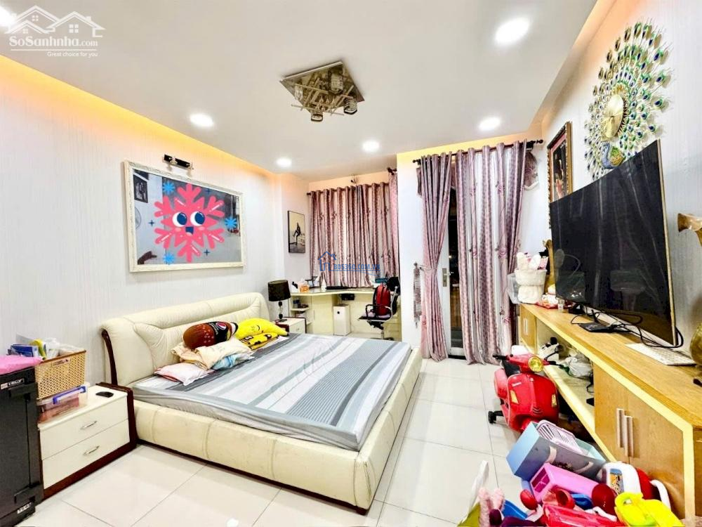 NHÀ HXT 8M TÂN PHÚ, VỊ TRÍ ĐẮC ĐỊA LŨY BÁN BÍCH, 80M2, 4TẦNG, 4PN, 5WC, 9,5 TỶ (SHR).