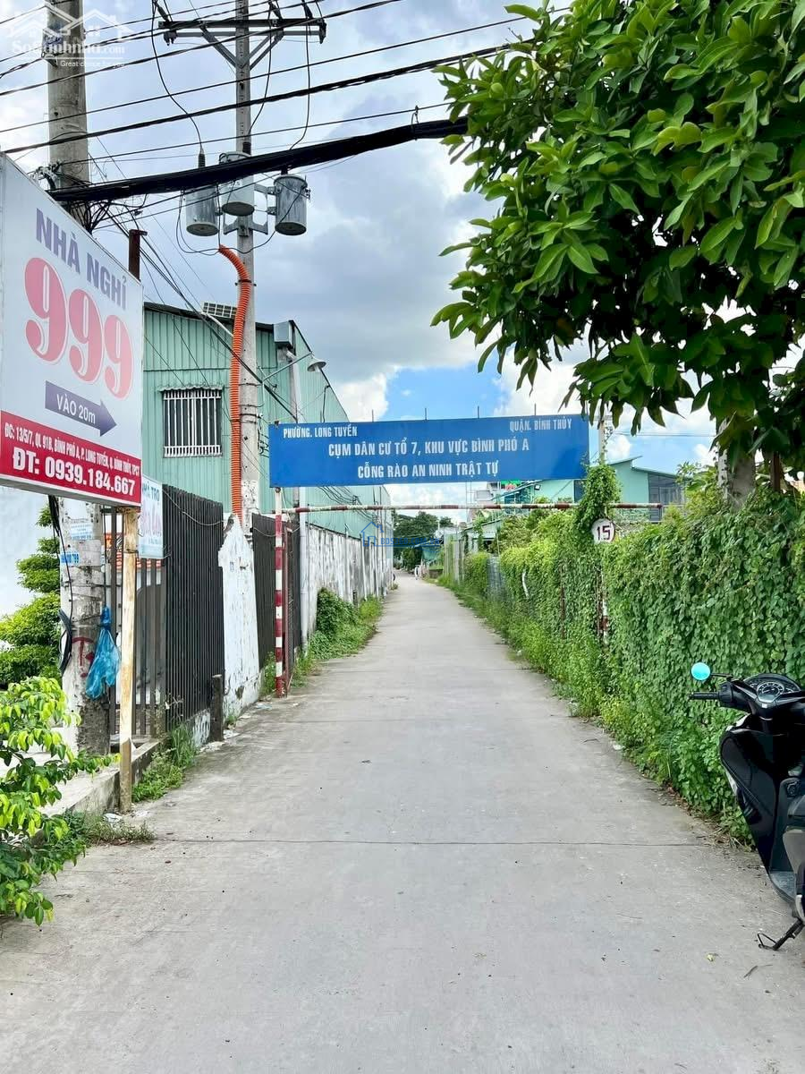 Nền thổ cư cách đường Nguyễn Văn Linh 100m, hẻm nhà nghĩ số 9