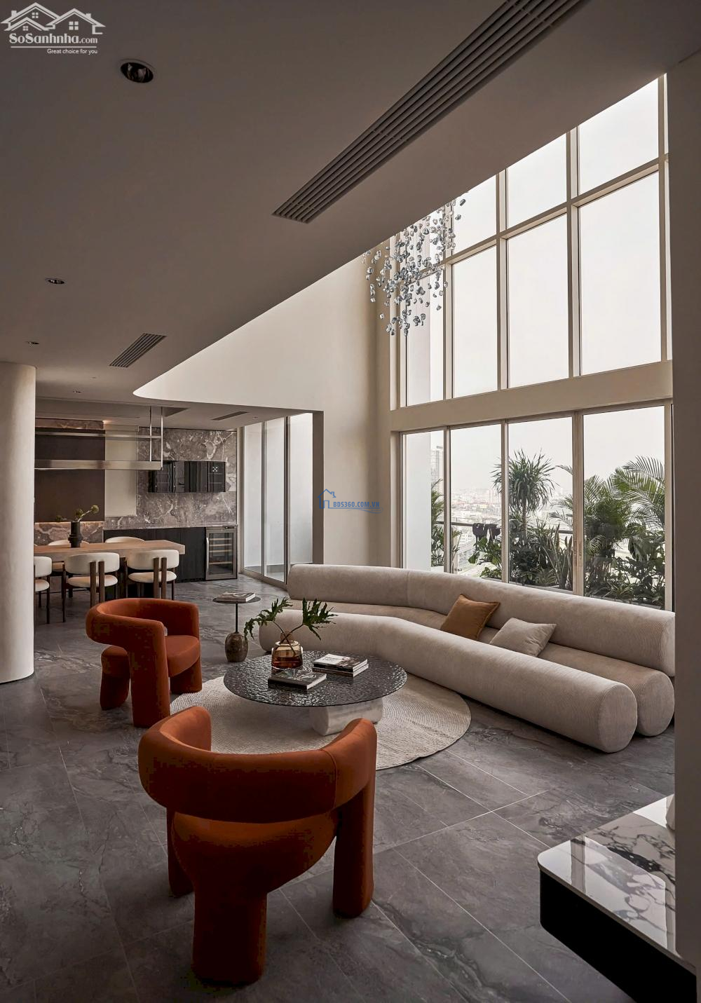 BÁN PENTHOUSE THE ESTELLA FULL NỘI THẤT SANG XỊN