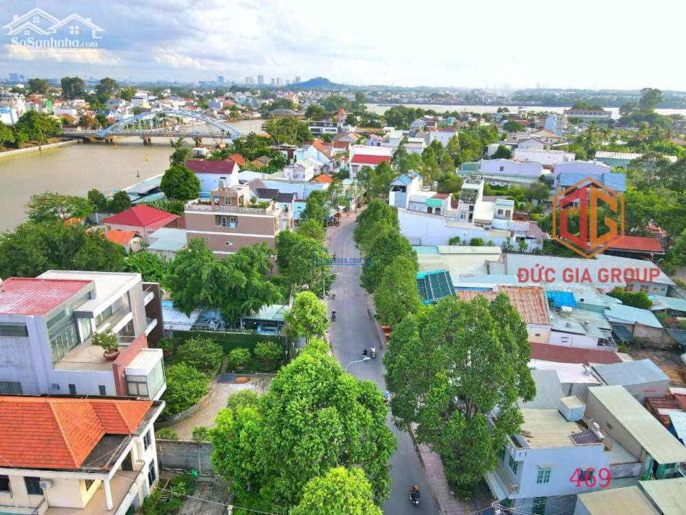 Biệt thự ven sông đồng nai, mặt tiền Nguyễn Thành Phương giá chỉ 60 tỷ