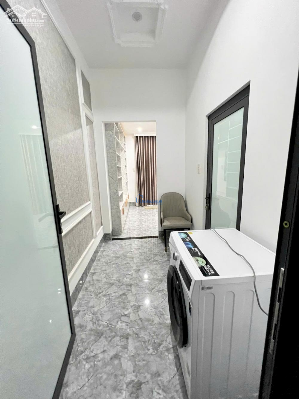 Cho thuê nhà full nội thất hẻm 1 trần vĩnh kiết gần sân bóng an bình giá 13 triệu