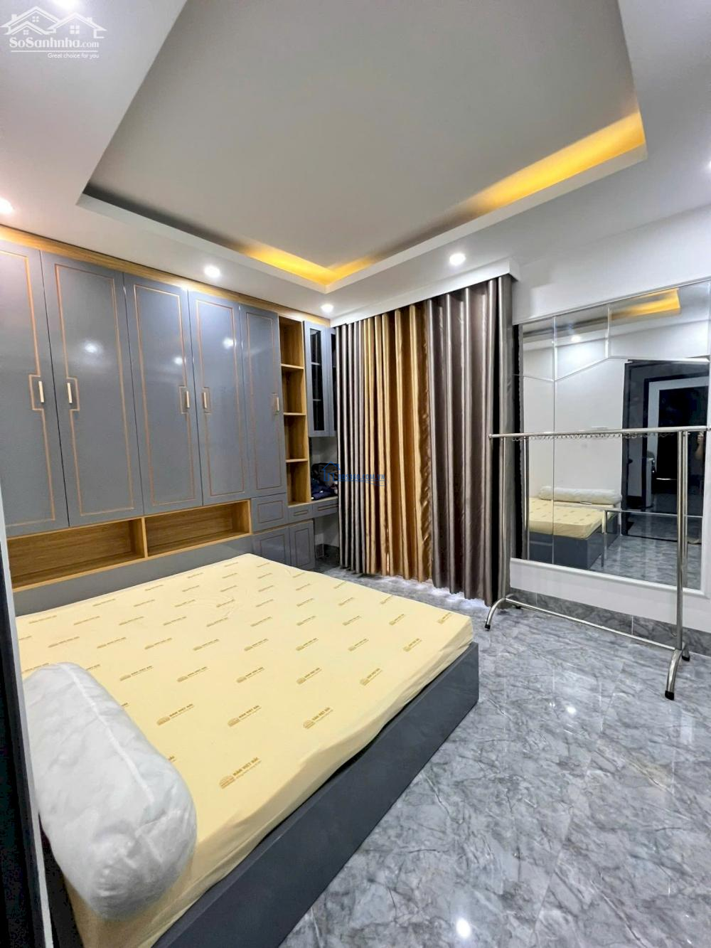 Cho thuê nhà full nội thất hẻm 1 trần vĩnh kiết gần sân bóng an bình giá 13 triệu