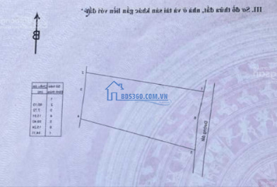 Bán 1.553m2 đất Đá Bạc - Châu Đức đường nhựa xe tải