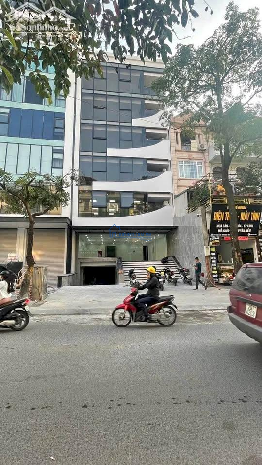 BÁN GẤP NHÀ MẶT PHỐ HOÀNG VĂN THÁI, 8 TẦNG THANG MÁY, LÔ GÓC_DT 80M2, 8 TẦNG, MT 6M, 40TỶ