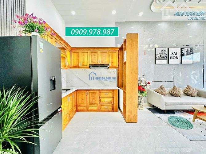 NHÀ MỚI ĐẸP LUNG LINH, FULL NỘI THẤT, 4 TẦNG, 5PN, 60M2 (4X15) CHỈ 5.39 TỶ