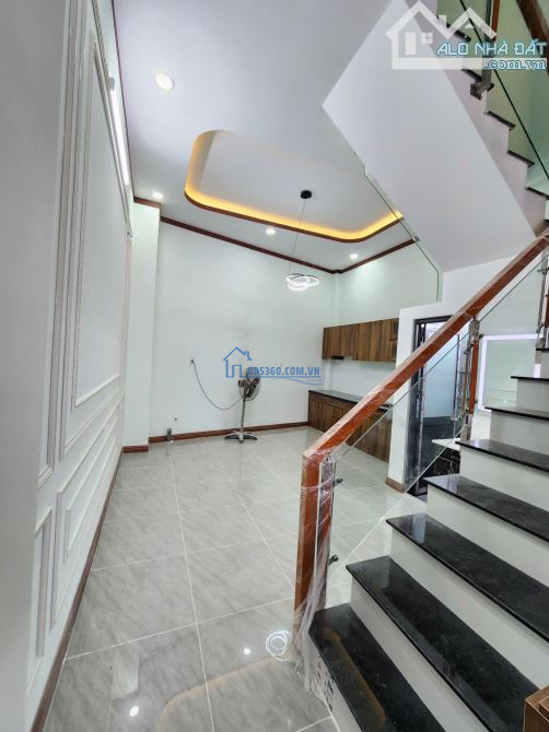 2,7 TỶ__4,5x14m__Bán nhà mới 1T1L__3PN__ mặt tiền kinh doanh gần ngã tư Miếu Ông Cù 500m