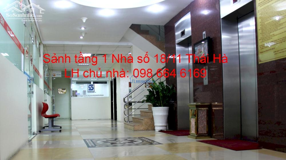 40 và 43m2 văn phòng cho thuê tại nhà Hoa Cương 18/11 Thái Hà. LH chủ nhà 0929236669