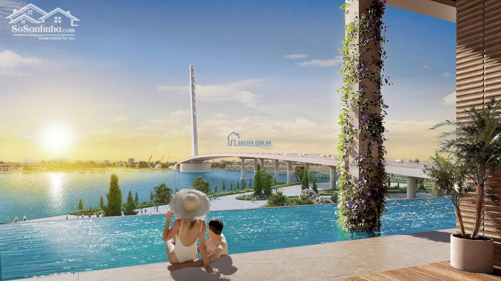 Căn hộ Sun Cosmo Đà Nẵng 2PN 50m2 tầng cao giá cực ưu đãi liên hệ ngay