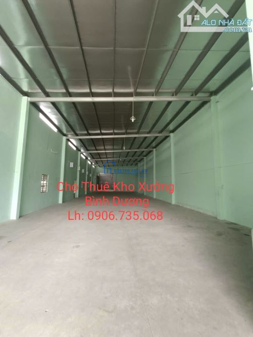 Kho xưởng Dĩ An 900m² đường cont sẵn 3fa sản xuất làm kho