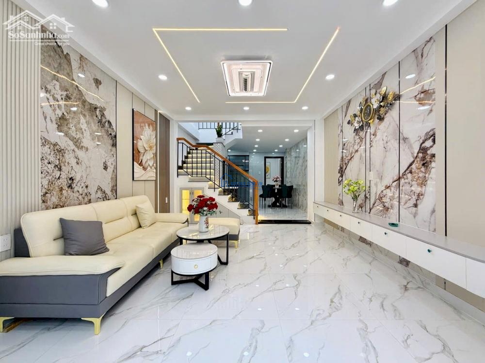 Nhà đẹp 3pn , ful nội thất. Thống nhất, phường 15, gò vấp. Chỉ nhỉnh 5 tỷ