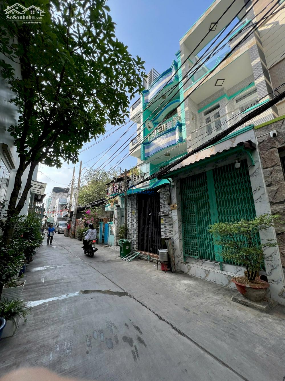 Bán nhà 4 tầng, hẻm xe hơi Tân Hòa Đông, quận 6, 45m2, chỉ 5.3 tỷ