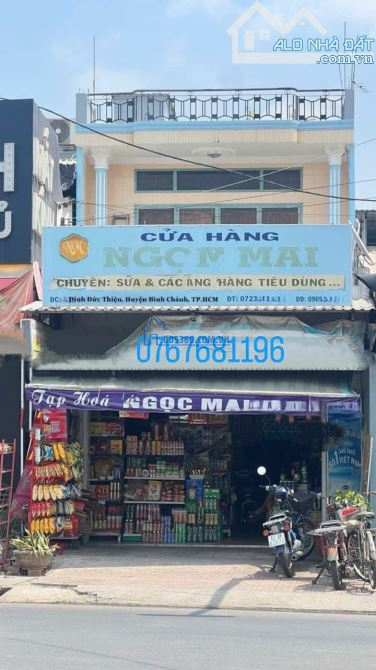 🍀Bán gấp nhà NGAY CHỢ BÌNH CHÁNH đang cho thuê 8tr/th-120m2-650tr