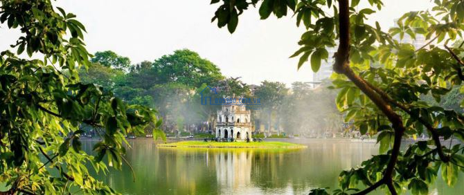 DUY NHẤT 1 LÔ ĐẤT DÂN 74M2 VIEW HỒ GƯƠM XANH,SỔ HỒNG, THỔ CƯ, MT ĐƯỜNG Ô TÔ - GIÁ 2,6 TỶ