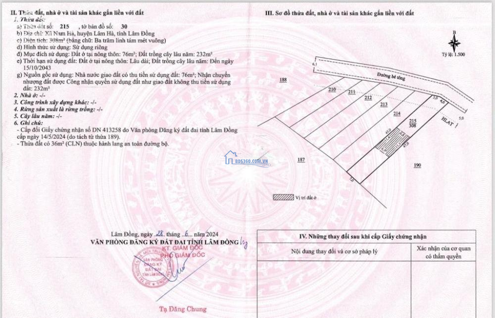 Mặt tiền kinh doanh sẵn thổ cư giá rẻ tại Nam Hà