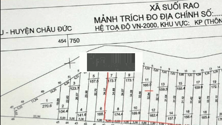 Bán đất thổ cư sổ hồng riêng tại Suối Rao, Châu Đức, hồ Suối Rao