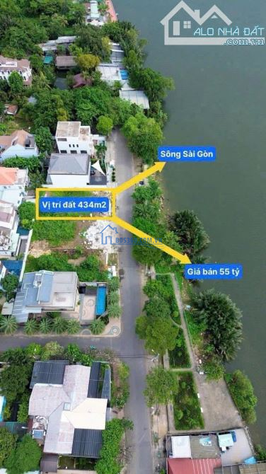 SIêu Đẳng Cấp Viêw Sông Đường 10 Hiệp Bình Chánh 15x30 =440m2 GIÁ 54.9 TỶ