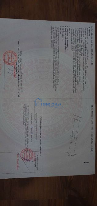 Cần bán 2 nền mặt tiền Trần Xuân Độ thị trấn Long Điền Tp bà rịa DT 5x35 giá 3.2 tỷ