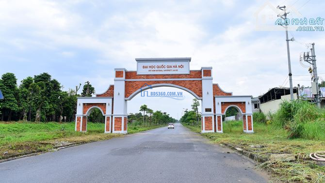 Bán Lô Đất 2 Mặt Tiền Gần Đại Lộ Thăng Long Sát ĐH Quốc Gia Hà Nội 76m2 Giá Chỉ 1ty7
