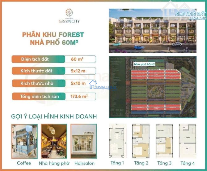 CHÍNH SÁCH ƯU ĐÃI BOOM TẤN– VINHOMES GREEN CITY CHỈ TỪ 3,9 TỶ SỞ HỮU NHÀ PHỐ 4 TẦNG